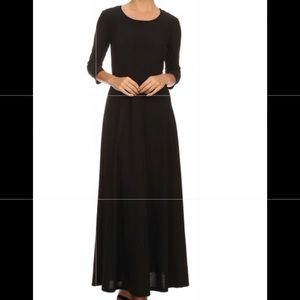 Long Black Maxi Dress